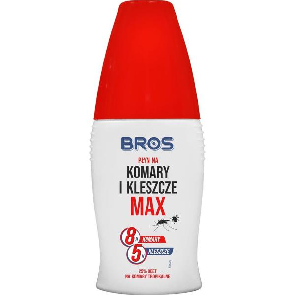 Bros płyn przeciw komarom i kleszczom MAX 50ml