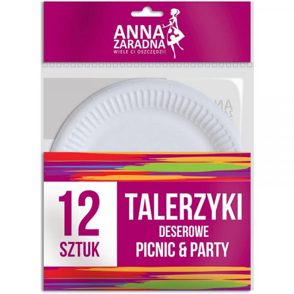 Anna Zaradna talerzyki deserowe 12szt