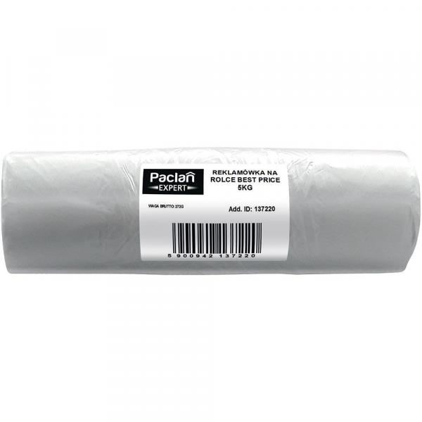 Paclan Best Price reklamówki na rolce 43x35cm, 223g, 150 sztuk