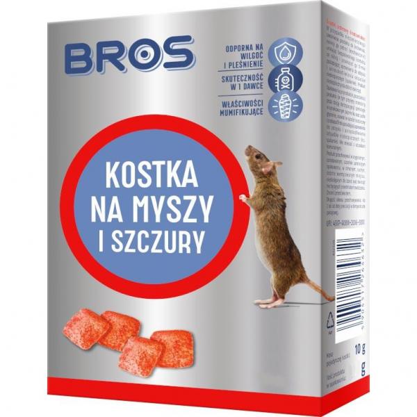 Bros kostki na myszy i szczury 250g
