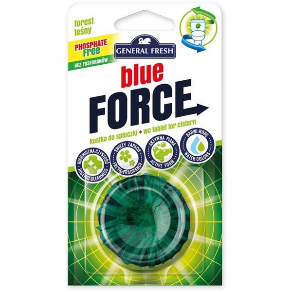 General Fresh blue force kostka do spłuczki leśna 1szt