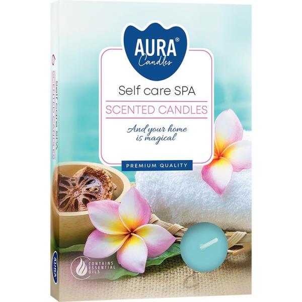 Bispol Aura podgrzewacze zapachowe p15-363 Self Care Spa 6 sztuk 