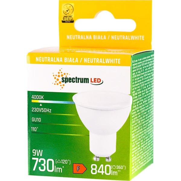  Spectrum żarówka LED GU10 9W