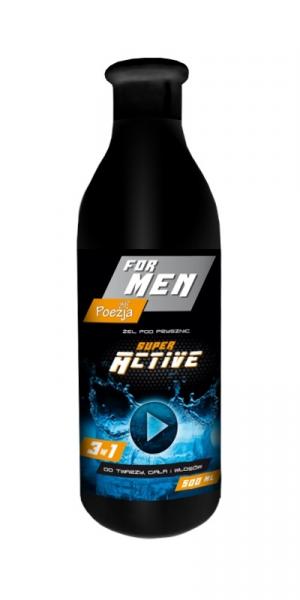 Poezja żel pod prysznic Men Active 500ml