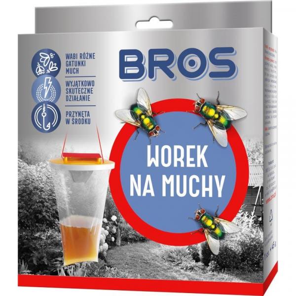 Bros worek na muchy + przynęta 45g
