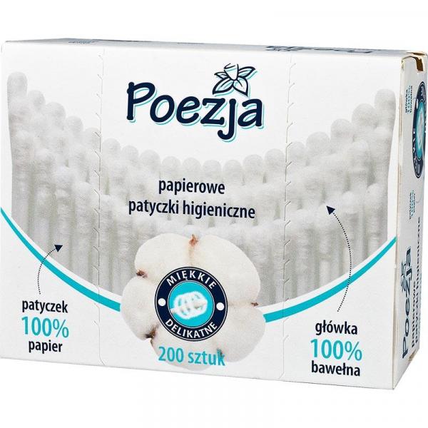 Poezja patyczki higieniczne pudełko 200 szt.