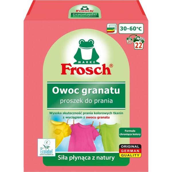 Frosch proszek do prania uniwersalny 1,45kg Owoc Granatu
