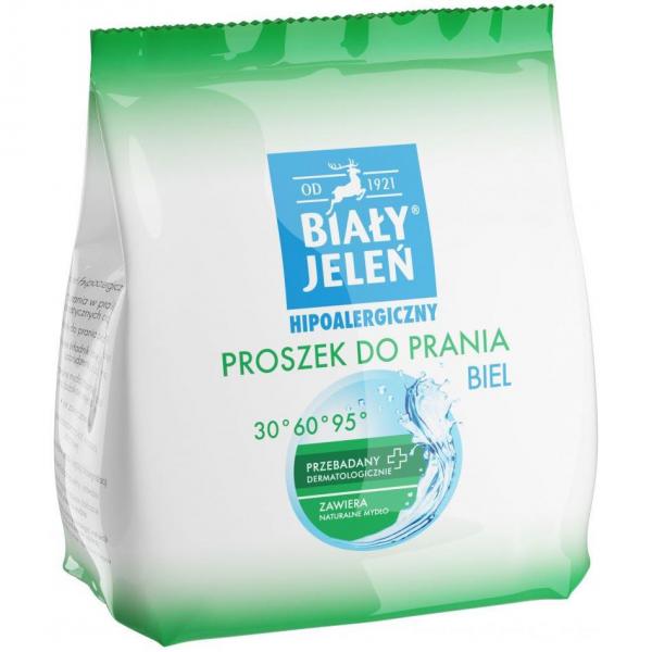 Biały Jeleń proszek do prania białych 850g
