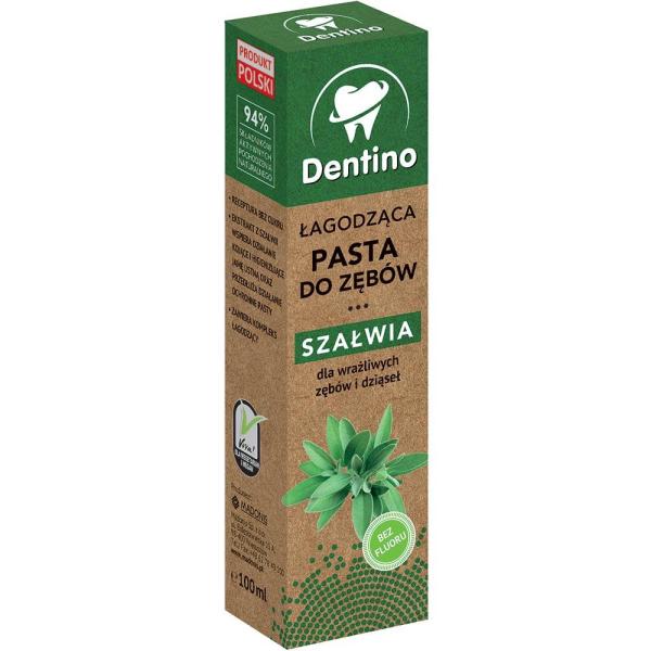 Dentino łagodząca pasta do zębów 100ml Szałwia 