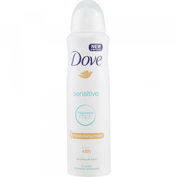 Dove dezodorant Sensitive fragrance free 150ml