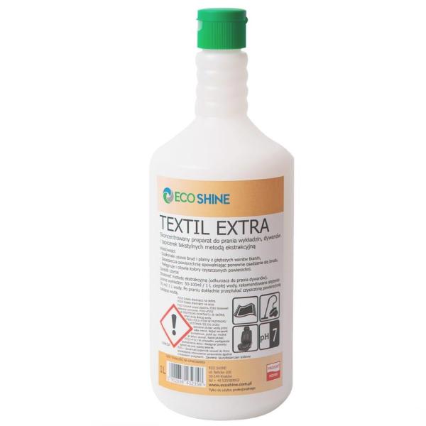 Eco Shine Textil Extra 1L koncentrat do ekstrakcyjnego prania i impregnacji tekstyliów