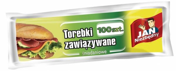 Jan Niezbędny torebki zawiązywane 100szt\r\n