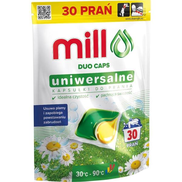 Mill kapsułki piorące 30 sztuk Uniwersalne
