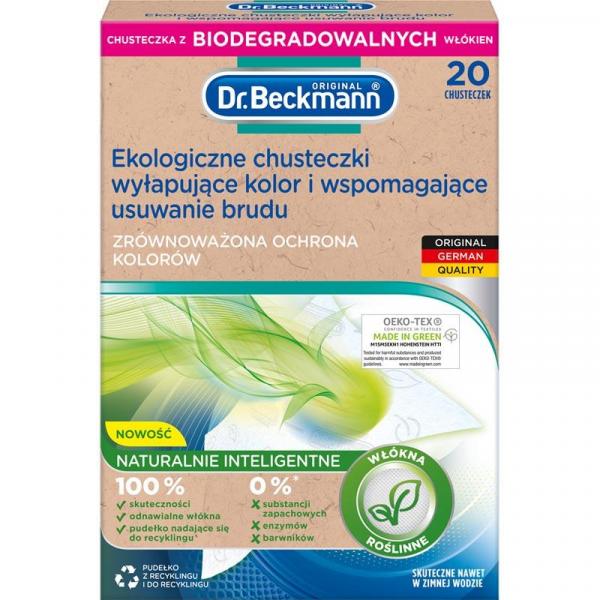 Dr. Becmann chusteczki wyłapujące kolor 20szt. ECO