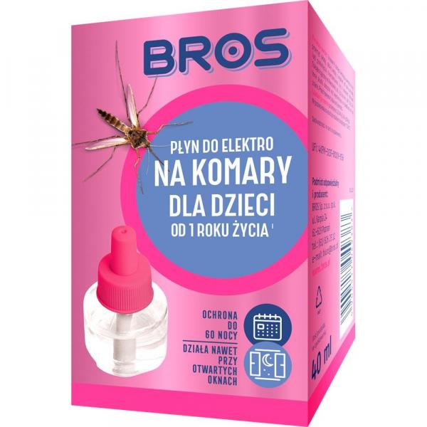 Bros Elektro na komary dla dzieci płyn - zapas do urządzenia