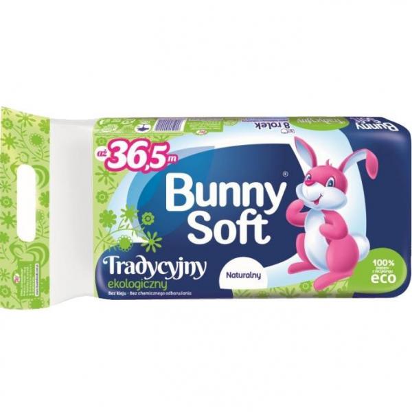 Papier szary Bunny Soft 8 rolek