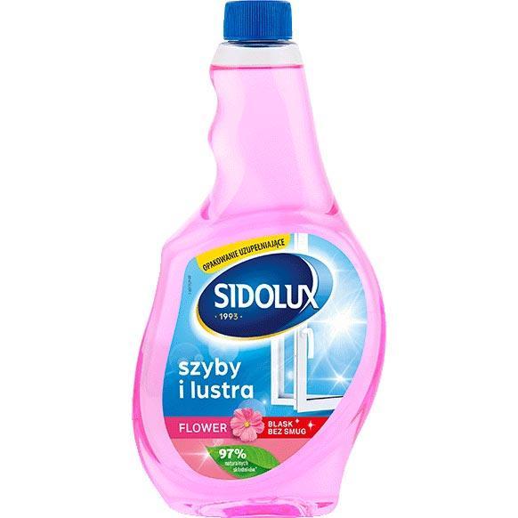 Sidolux Crystal płyn do mycia szyb zapas Flower 500ml
