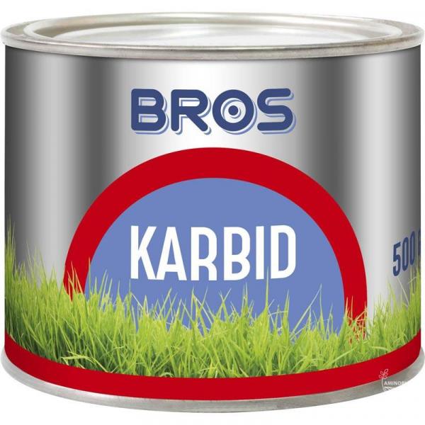 Bros karbid granulowany na krety 500g