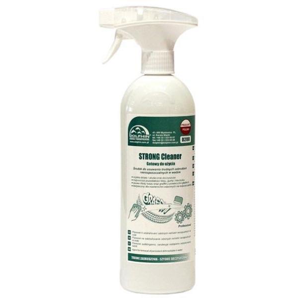 Dolphin Strong Cleaner D200/075 Professional do usuwania trudnych zabrudzeń 750ml