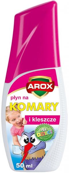 Arox płyn na komary i kleszcze dla dzieci 50ml