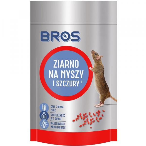 Bros trutka-ziarno na myszy i szczury 100g
