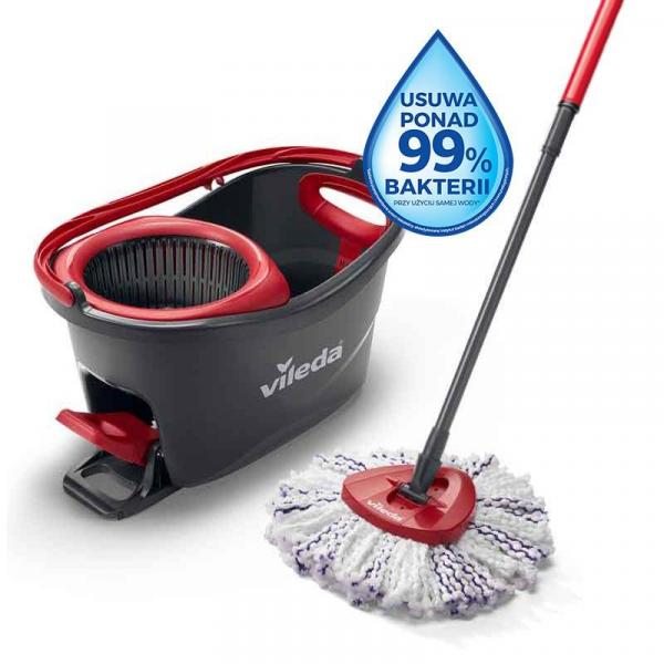 Vileda mop obrotowy Easy Wring Turbo 3w1 Box
