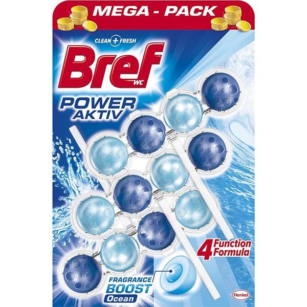 Bref Power Aktiv Ocean MEGA PACK kulki - kostka do wc