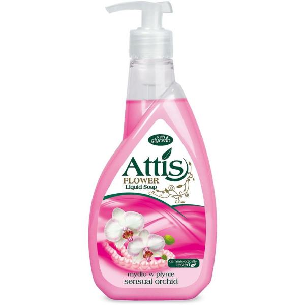 Attis mydło w płynie Orchidea 400ml z pompką
