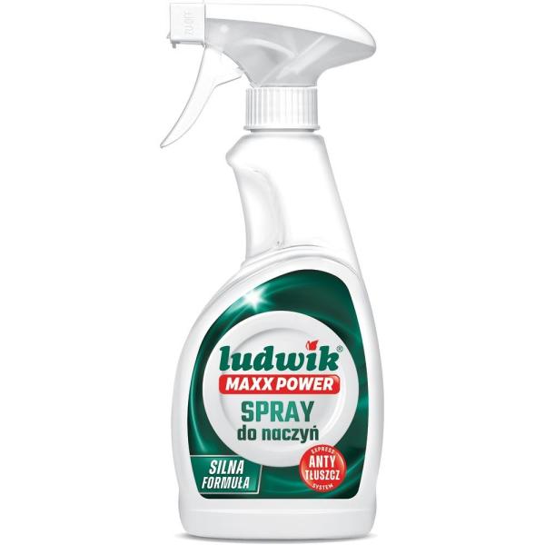 Ludwik Maxx Power spray do naczyń 400ml
