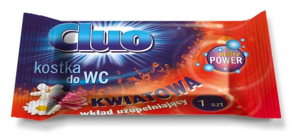 Cluo wkład do wc kwiatowy 40g