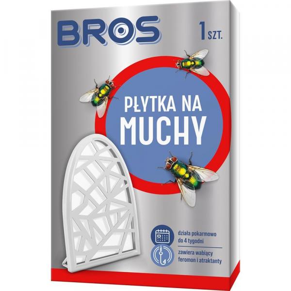 Bros płytka zwalczająca muchy 1szt.
