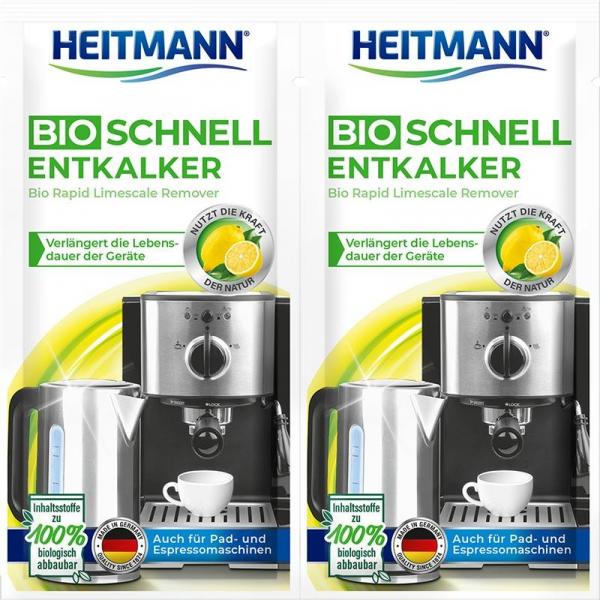 Heitmann BIO-FAST odkamieniacz AGD w proszku 2x25g
