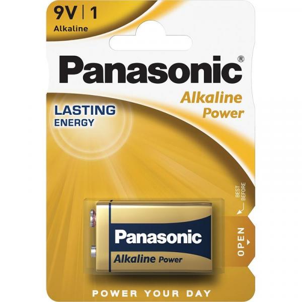 Panasonic 6LR61 bateria alkaliczna 9V kostka
