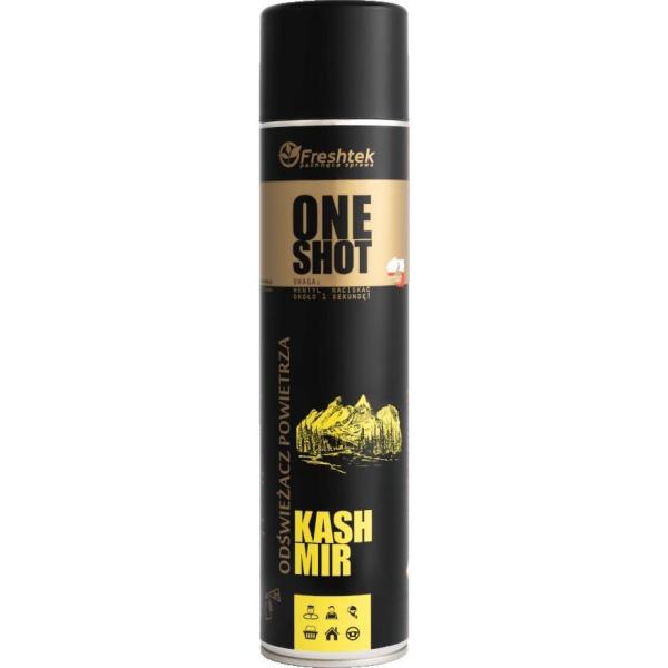 Freshtek One Shot odświeżacz powietrza w sprayu 600ml Kashmir