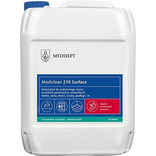 Mediclean 210 Surface koncentrat do mycia powierzchni 5L Czerwone Owoce