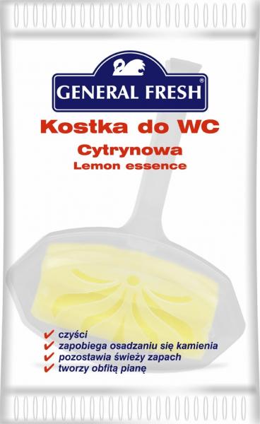 General Fresh folia kostka do wc cytrynowa