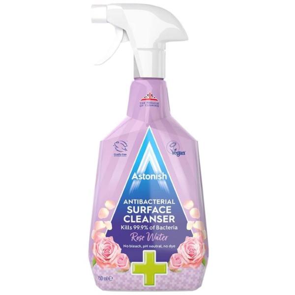 Astonish płyn antybakteryjny do czyszczenia powierzchni 750ml spray