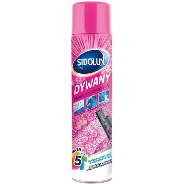 Sidolux pianka do dywanów i tapicerki 600ml