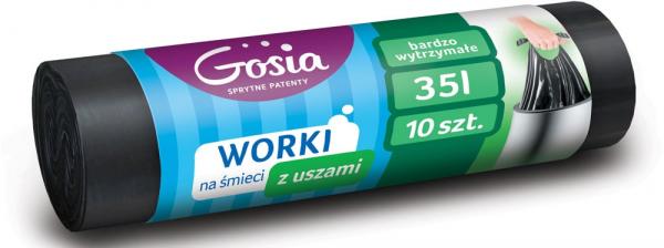 Gosia worki na śmieci z uszami 35L 10szt