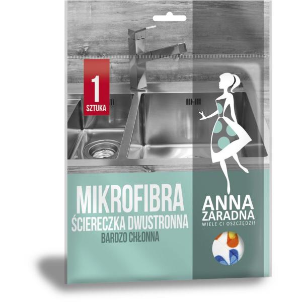 Anna Zaradna Mikrofibra ściereczka dwustronna