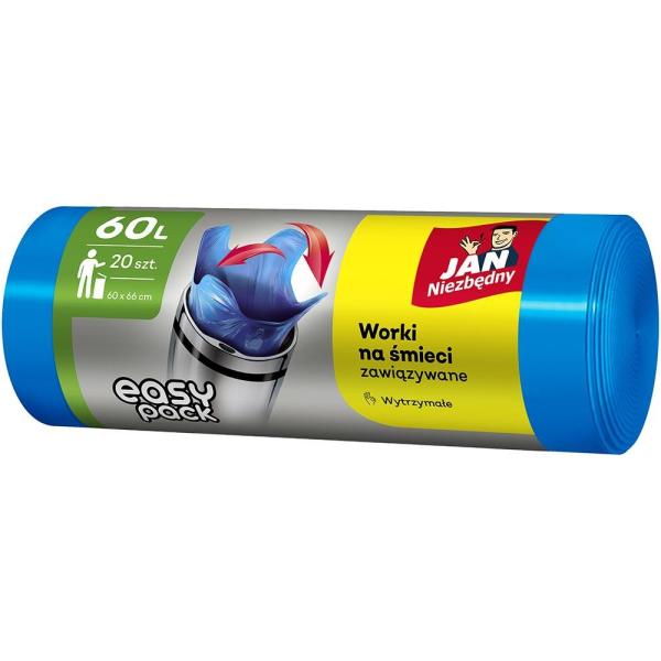 Jan Niezbędny worki HD Easy Pack 60L/20szt.
