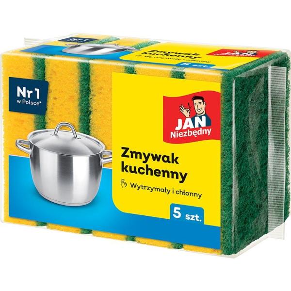 Jan Niezbędny zmywak kuchenny 5 szt. mocny
