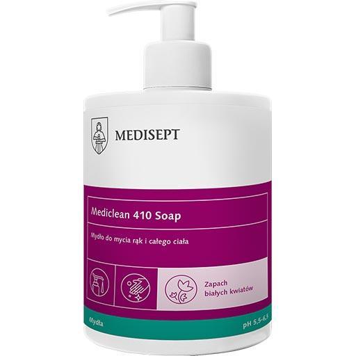 Mediclean 410 Soap mydło w płynie 500ml Białe Kwiaty pompka
