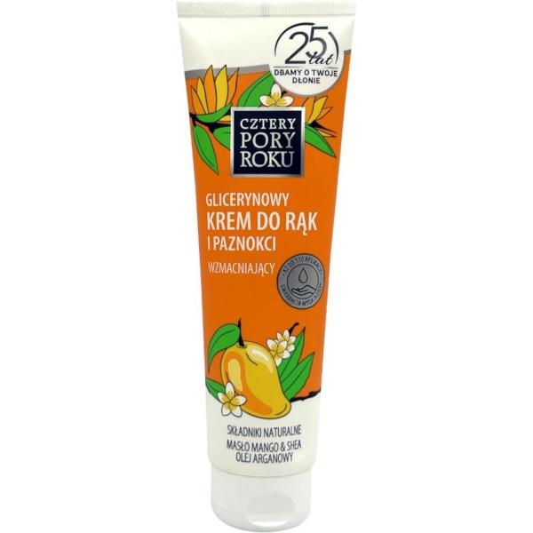 Cztery Pory Roku krem do rąk 130ml masło mango i masło shea