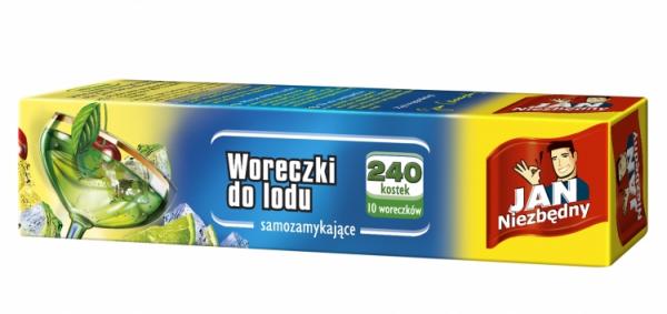 Jan Niezbędny woreczki do lodu 240 kostek\r\n