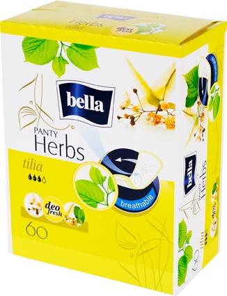 Bella Herbs wkładki higieniczne 60 sztuk Kwiat Lipy