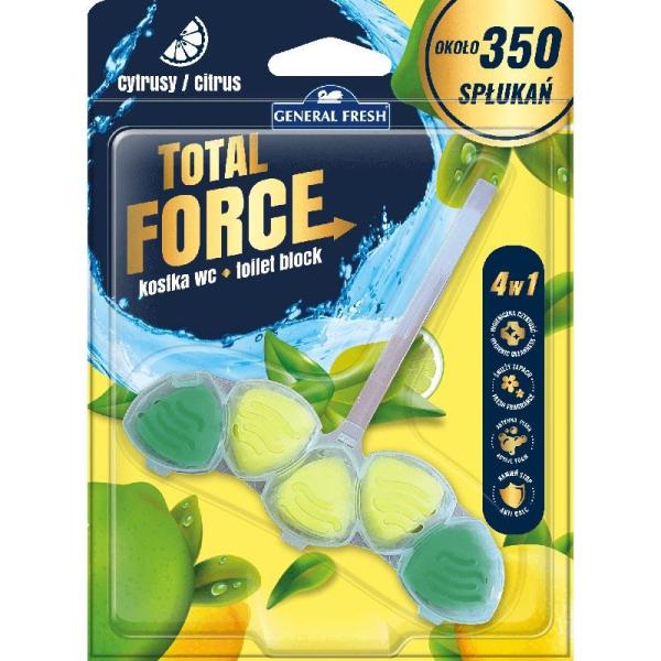 General Fresh Total Five Force zawieszka-kulki do WC 40g Citrus 