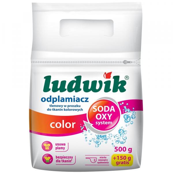 Ludwik odplamiacz w proszku tlenowy Color 650g
