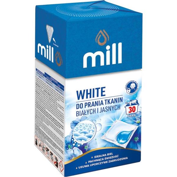 Mill White kapsułki piorące 30 sztuk kartonik
