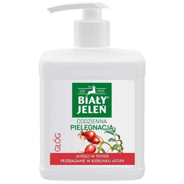 Biały Jeleń mydło w płynie premium głóg 500ml